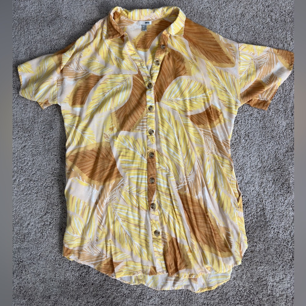 Floral shirt dress - Picture 2 of 2